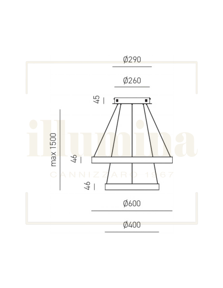 SOSPENSIONE CRISEIDE S/2P ORO