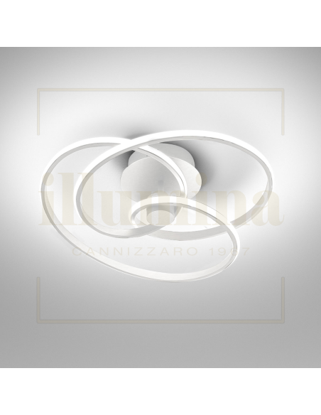 PLAFONIERA GEA BIANCO