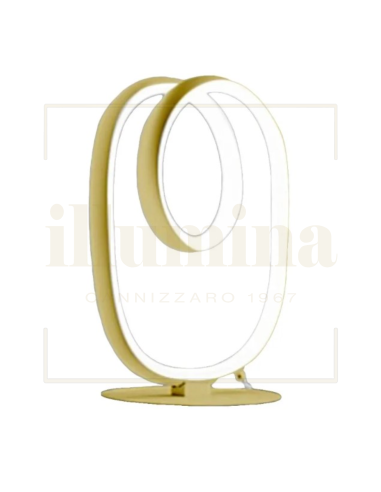 LAMPADA DA TAVOLO DIVA ORO