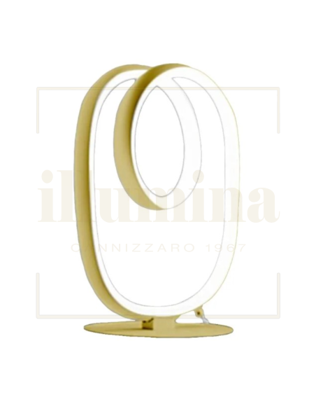 LAMPADA DA TAVOLO DIVA ORO