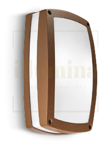 PLAFONIERA/APPLIQUE GES302 URA RUGGINE