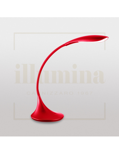 LAMPADA DA TAVOLO NUNKI GLS003 ROSSO