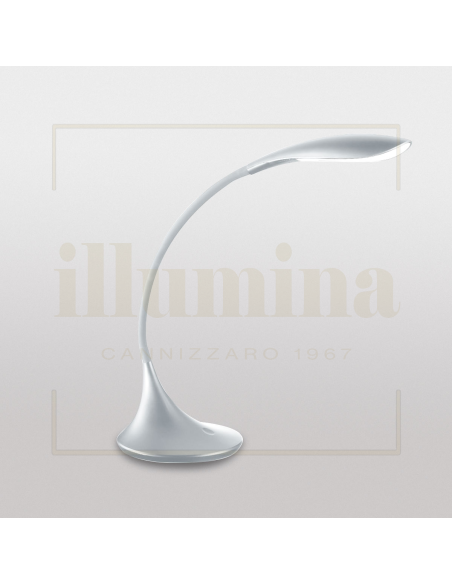 LAMPADA DA TAVOLO NUNKI GLS004 GRIGIO LUCIDO