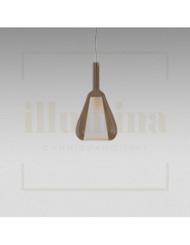 SOSPENSIONE OFELIA S/11 MINI AMBRA FUME'