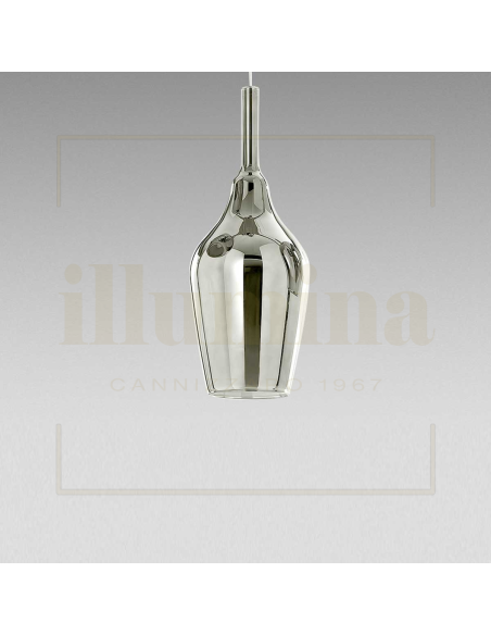 SOSPENSIONE OFELIA S/12 MINI CROMO SPECCHIATO