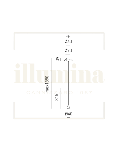 SOSPENSIONE SP/I URSULA ORO