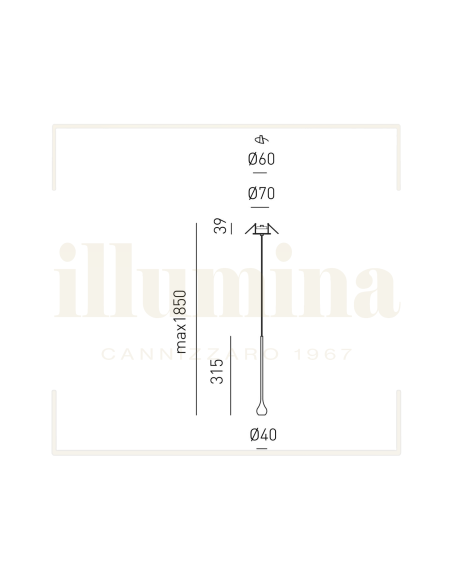 SOSPENSIONE SP/I URSULA ORO