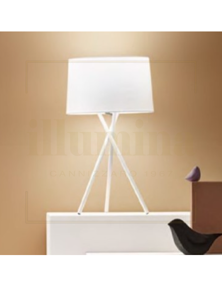 LAMPADA DA TAVOLO ZAIRA BIANCO