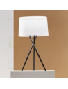 LAMPADA DA TAVOLO ZAIRA BIANCO E NERO