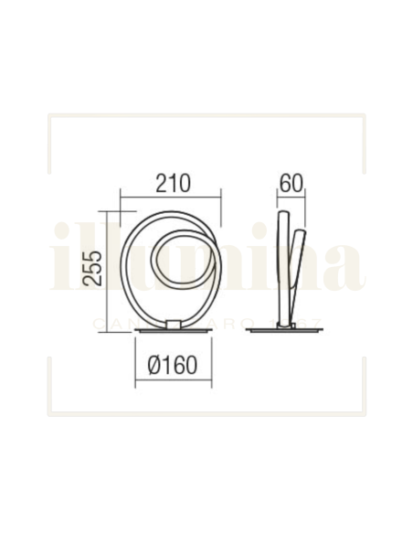 LAMPADA DA TAVOLO SINTRA 01-1479