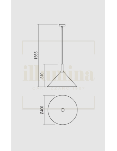 SOSPENSIONE JAAP 01-1608 BEIGE