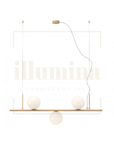 SOSPENSIONE TALIS 01-1634 3XE27 BRONZO SPAZZOLATO