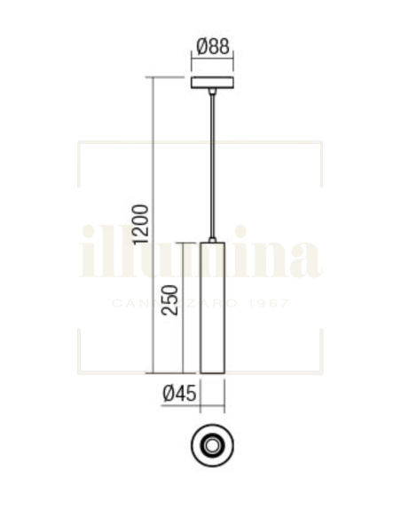 SOSPENSIONE GOSSIP BIANCA