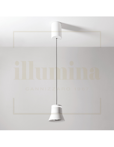 SOSPENSIONE CLOCHE BIANCO