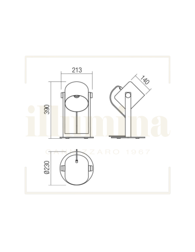 LAMPADA DA TAVOLO POOH