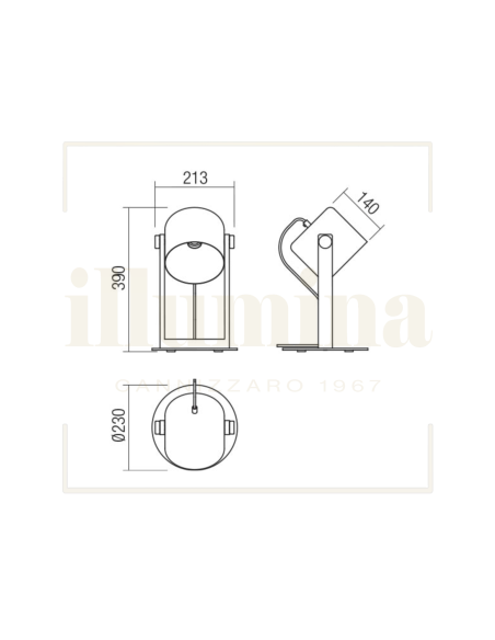 LAMPADA DA TAVOLO POOH