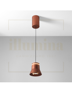 SOSPENSIONE CLOCHE BRONZO