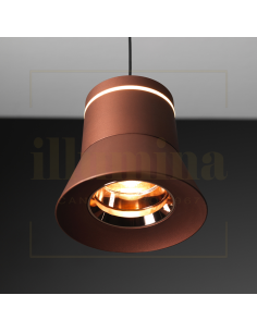 SOSPENSIONE CLOCHE BRONZO 2