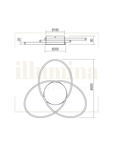 PLAFONIERA/APPLIQUE NEXUS 01-2959