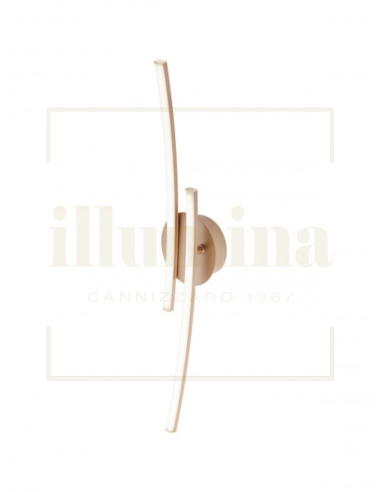 APPLIQUE/PLAFONIERA YUNO BRONZO 01-2964