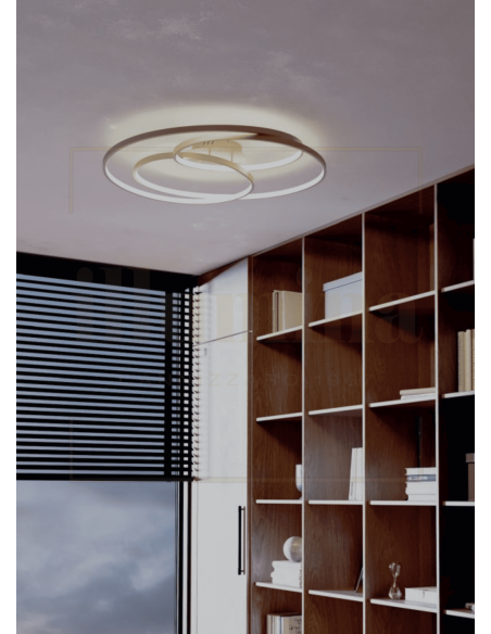 PLAFONIERA CENTRIX BRONZO 01-2974