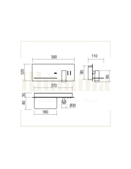 APPLIQUE BROOK ORO SX 01-2984