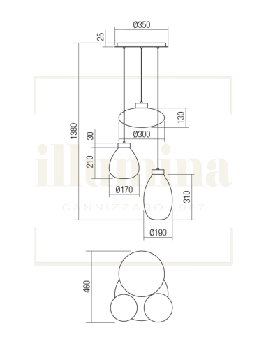 SOSPENSIONE LUKE 01-3197