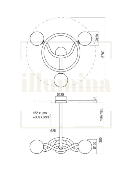 SOSPENSIONE CONFUSIO NERO 01-3257