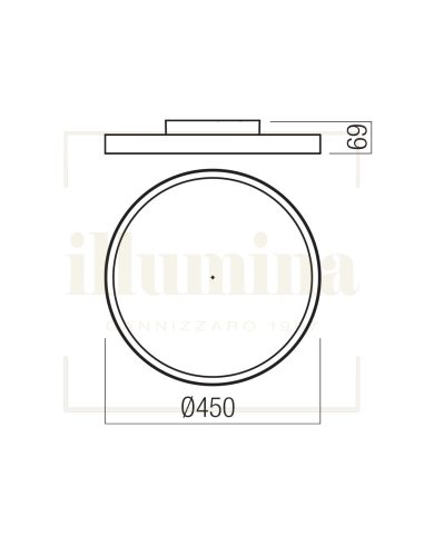 PLAFONIERA DAMA 01-3750