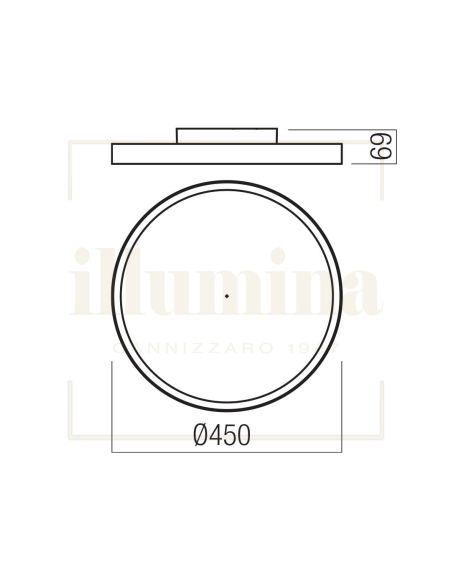 PLAFONIERA DAMA 01-3750