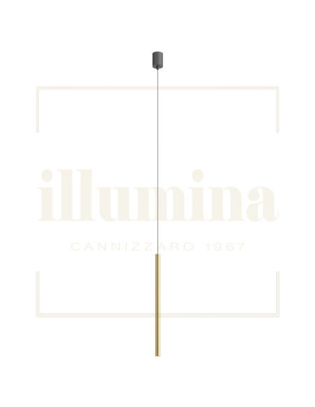 SOSPENSIONE KANJI 55CM ORO 01-4145